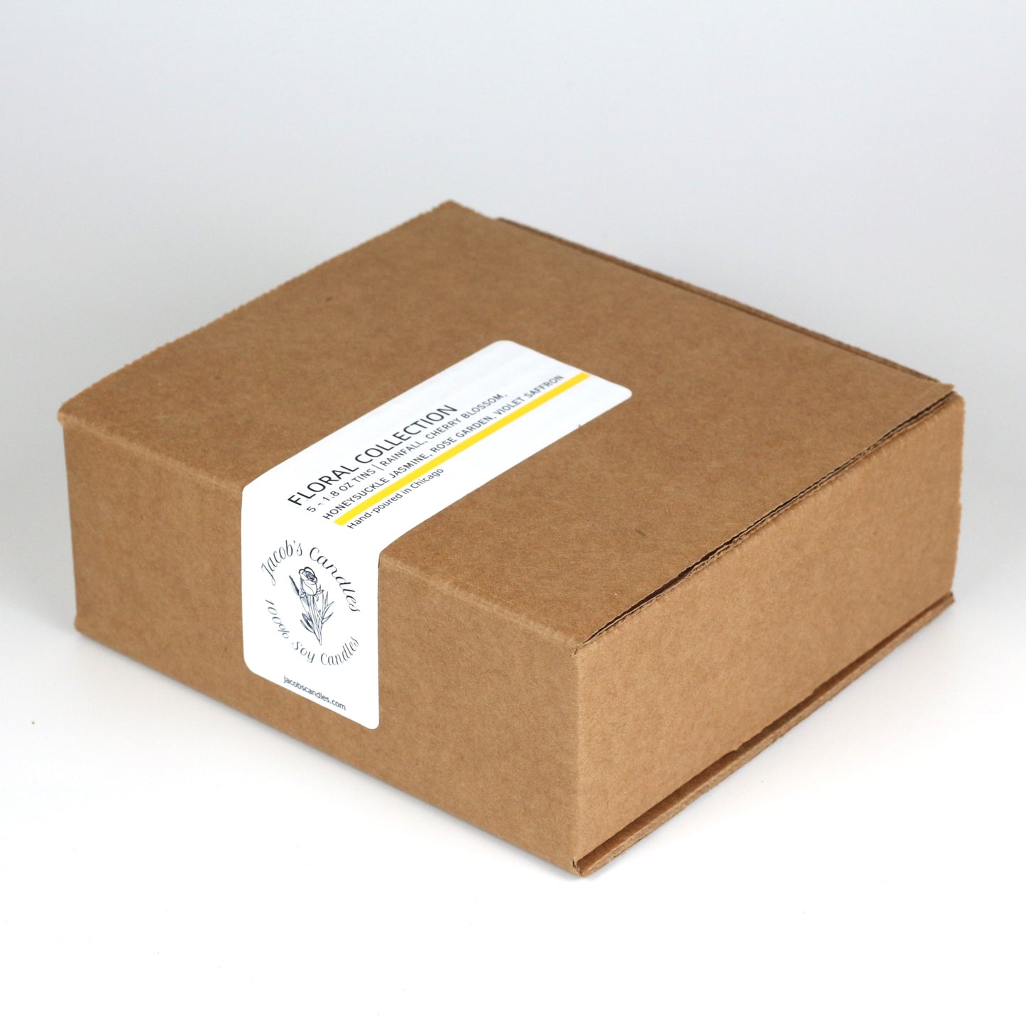 Floral Collection Discovery Set | 4 Handpoured Soy Candles