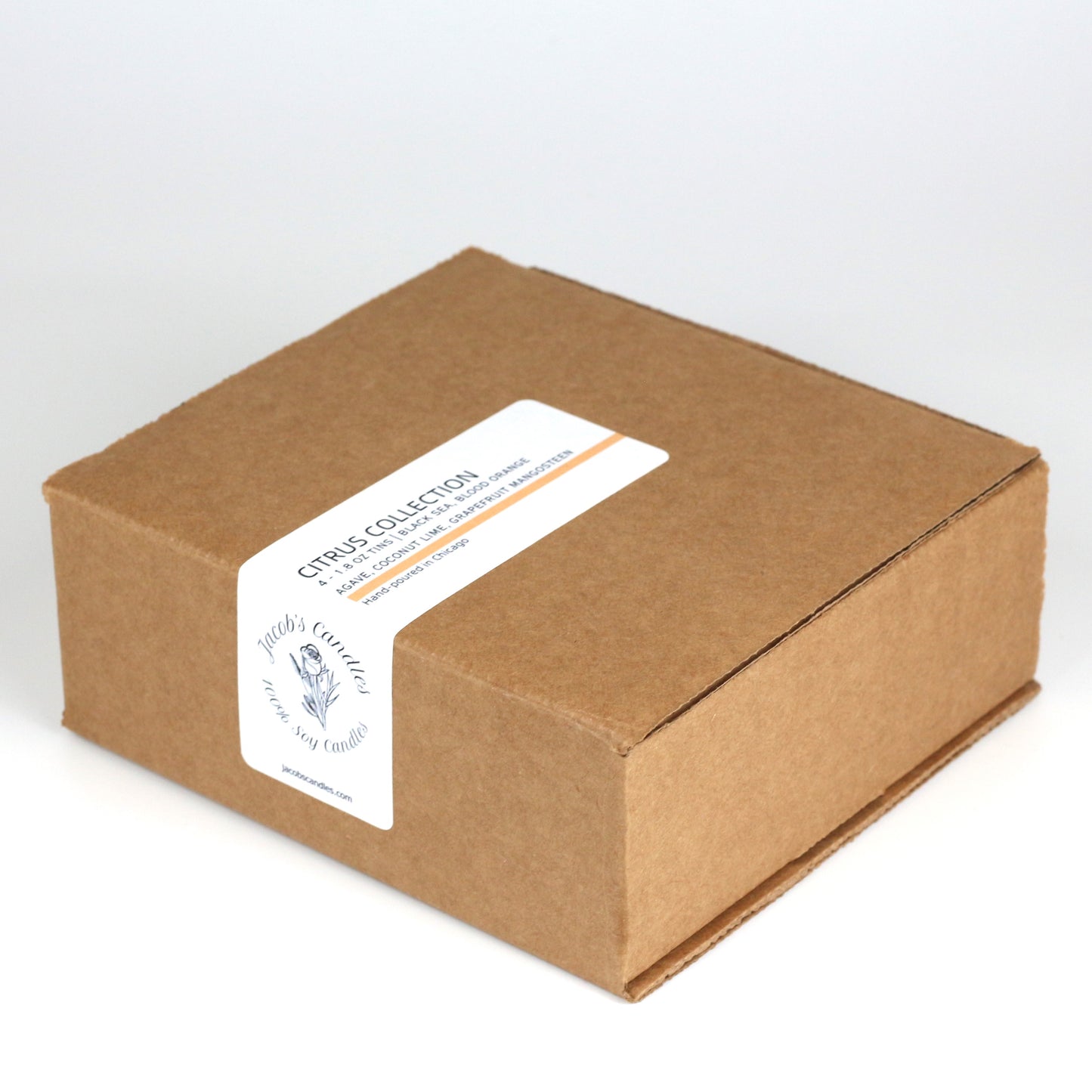 Citrus Collection Discovery Set | 4 Handpoured Soy Candles