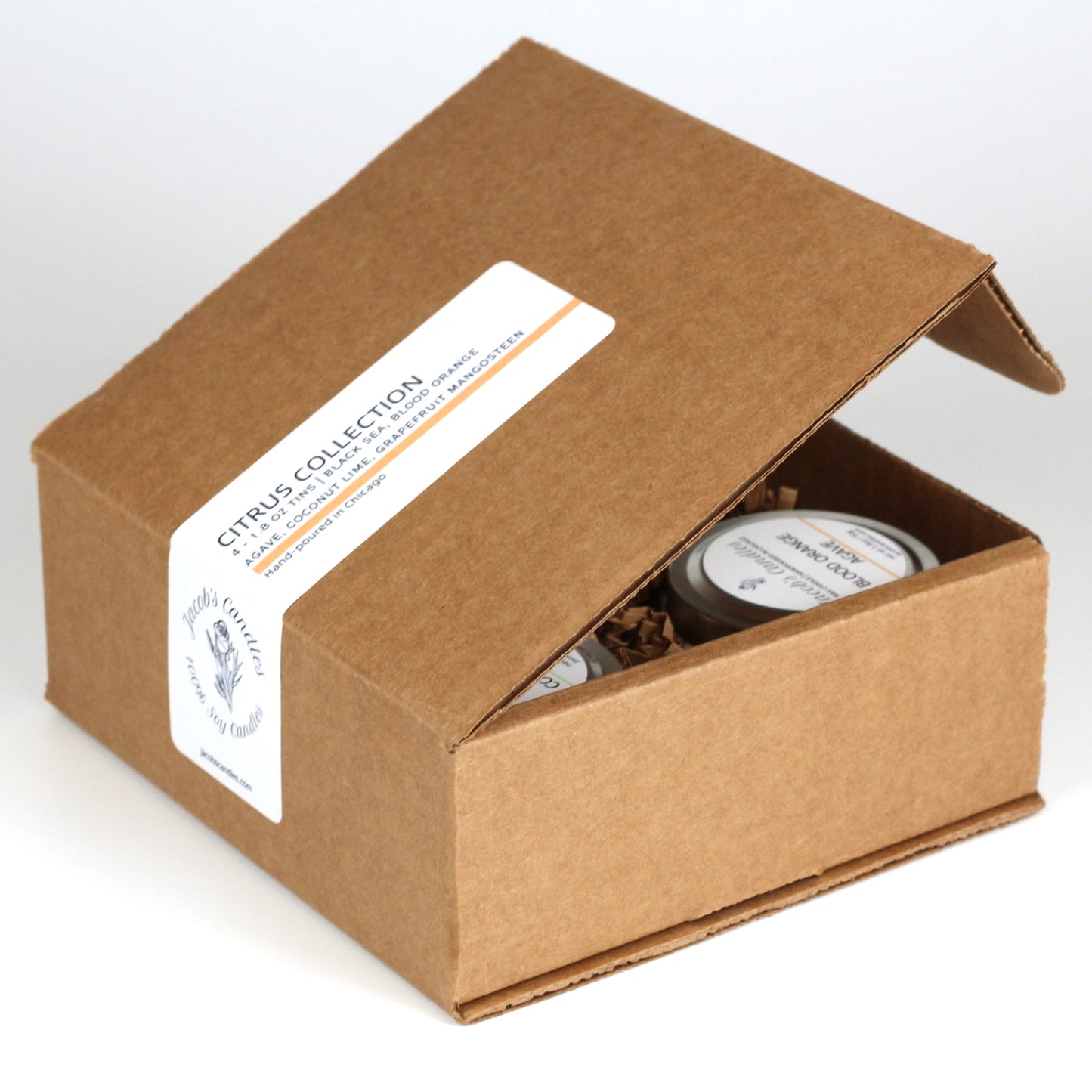 Citrus Collection Discovery Set | 4 Handpoured Soy Candles