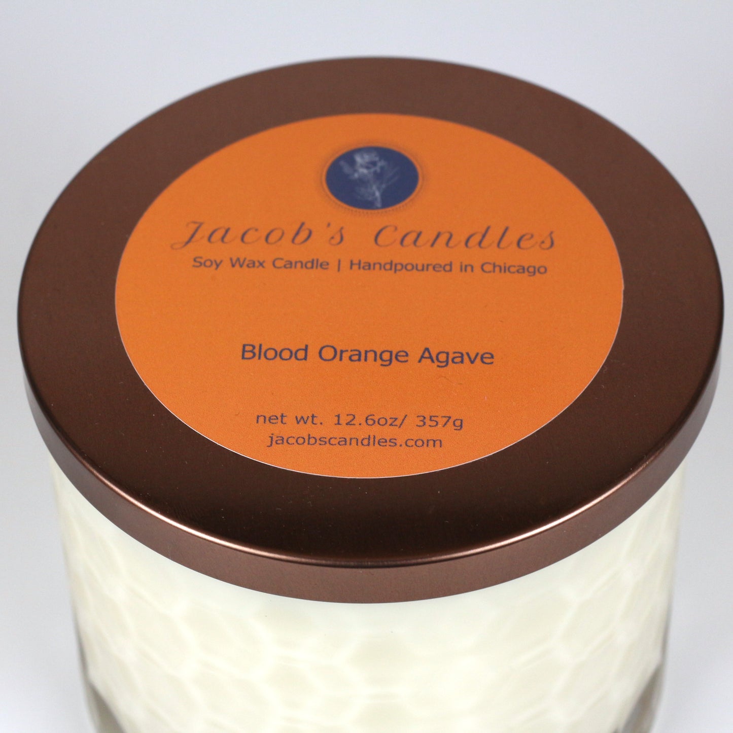 Blood Orange Agave | Handpoured 3-Wick Soy Wax Candle
