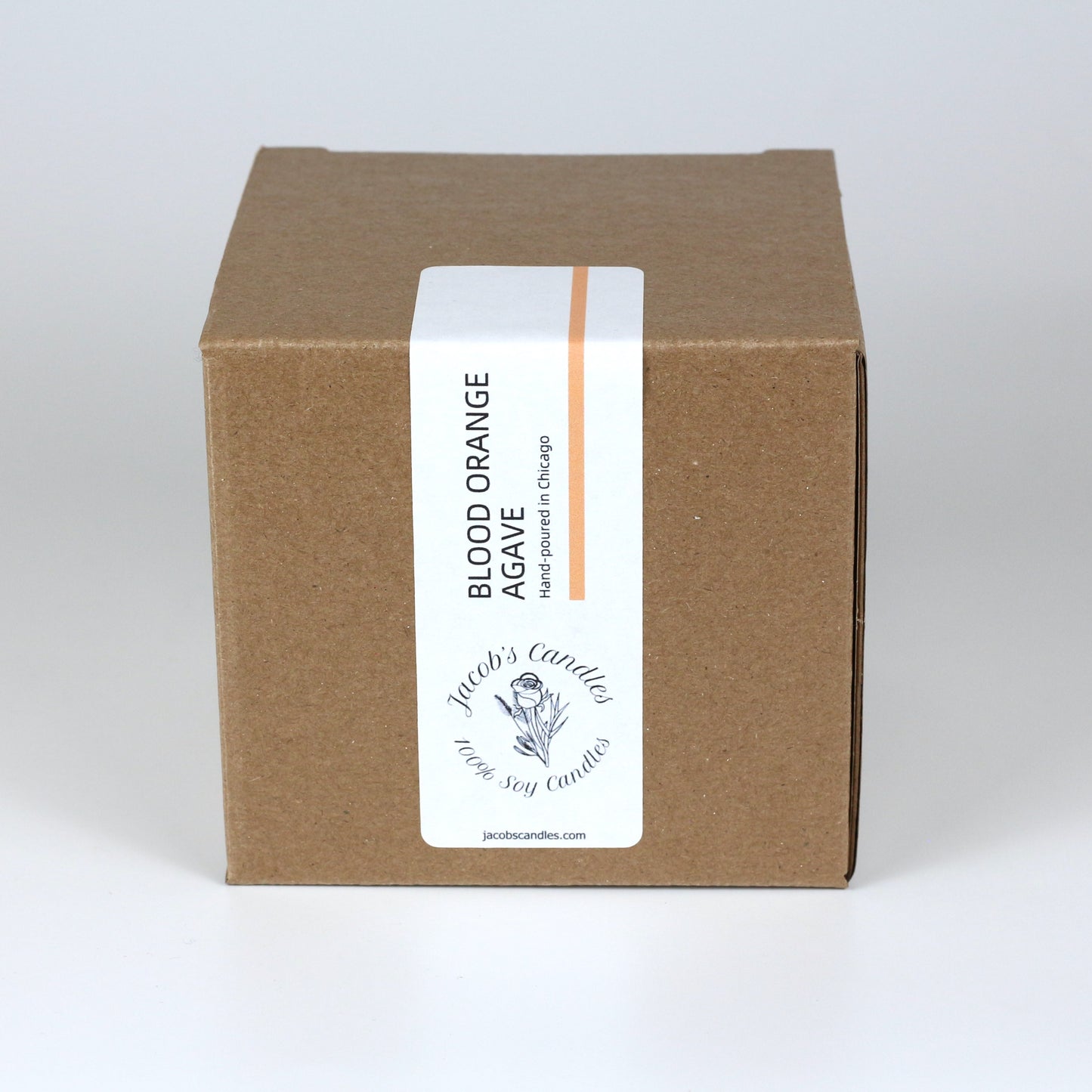 Blood Orange Agave | Handpoured 3-Wick Soy Wax Candle