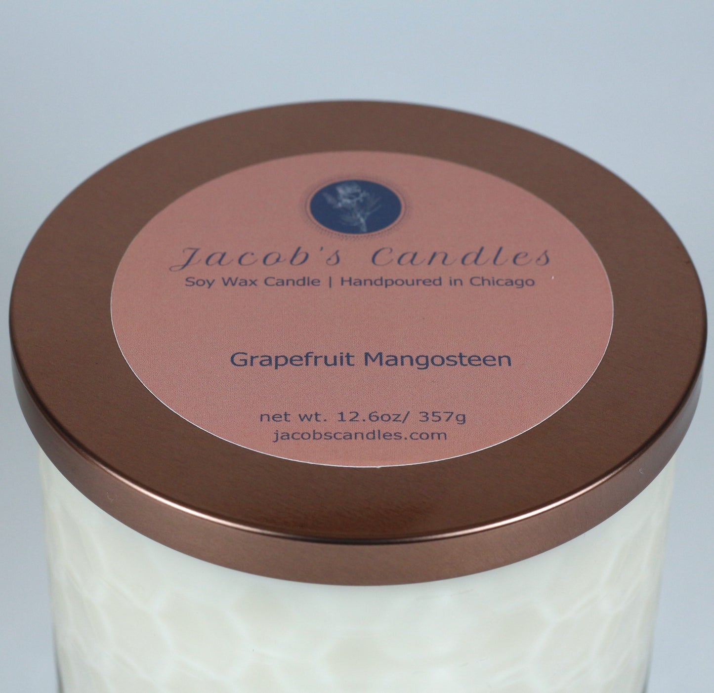 Grapefruit Mangosteen | Handpoured 3-Wick Soy Wax Candle