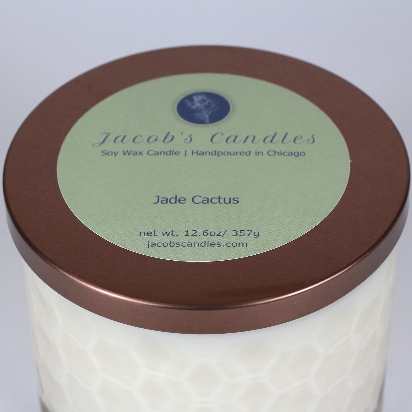 Jade Cactus | Handpoured 3-Wick Soy Wax Candle