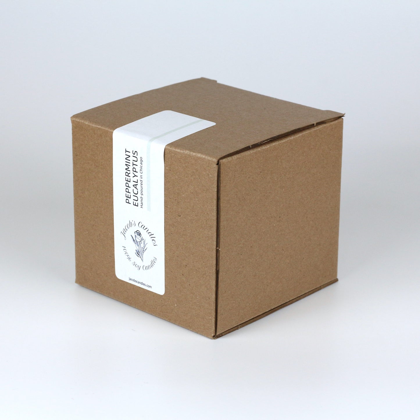 Peppermint Eucalyptus | Handpoured 3-Wick Soy Wax Candle