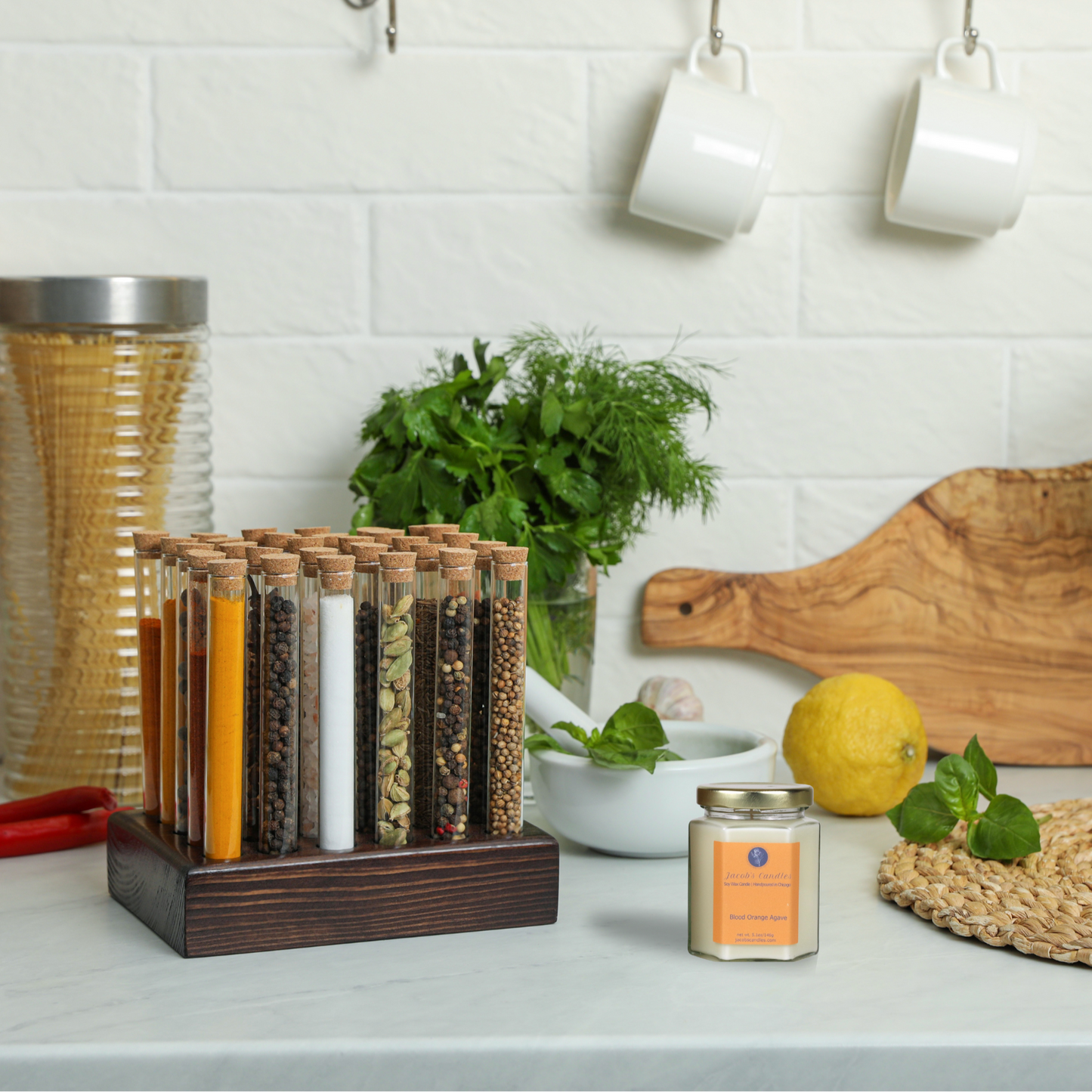 Blood Orange Agave | Handpoured Soy Wax Candle