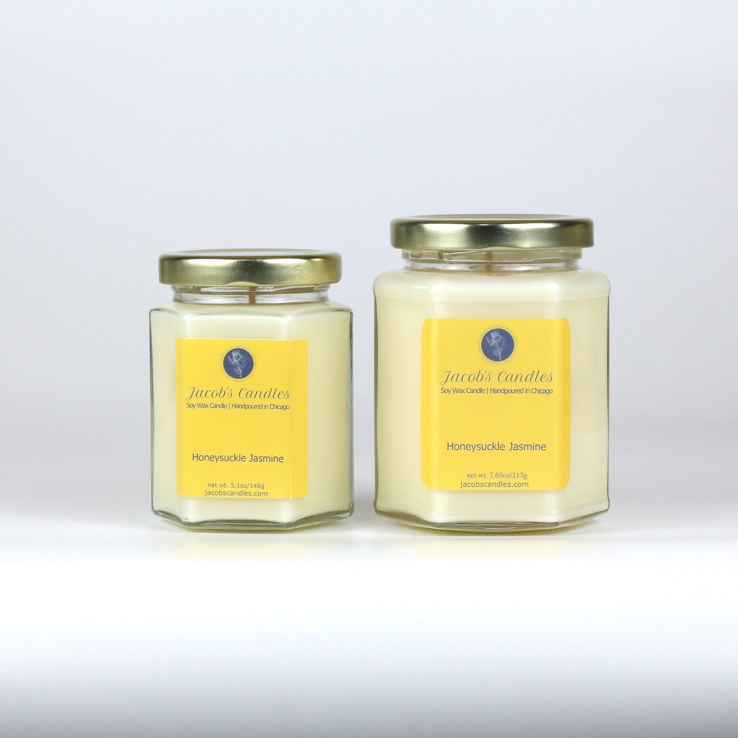 Honeysuckle Jasmine | Handpoured Soy Wax Candle