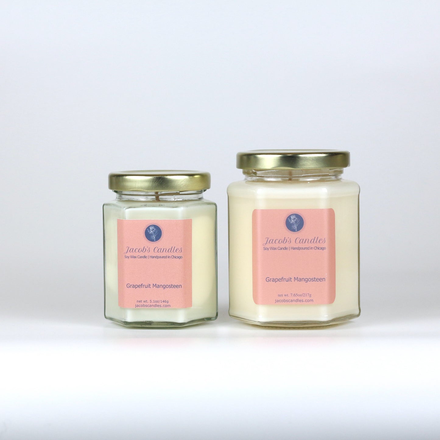 Grapefruit Mangosteen | Handpoured Soy Wax Candle