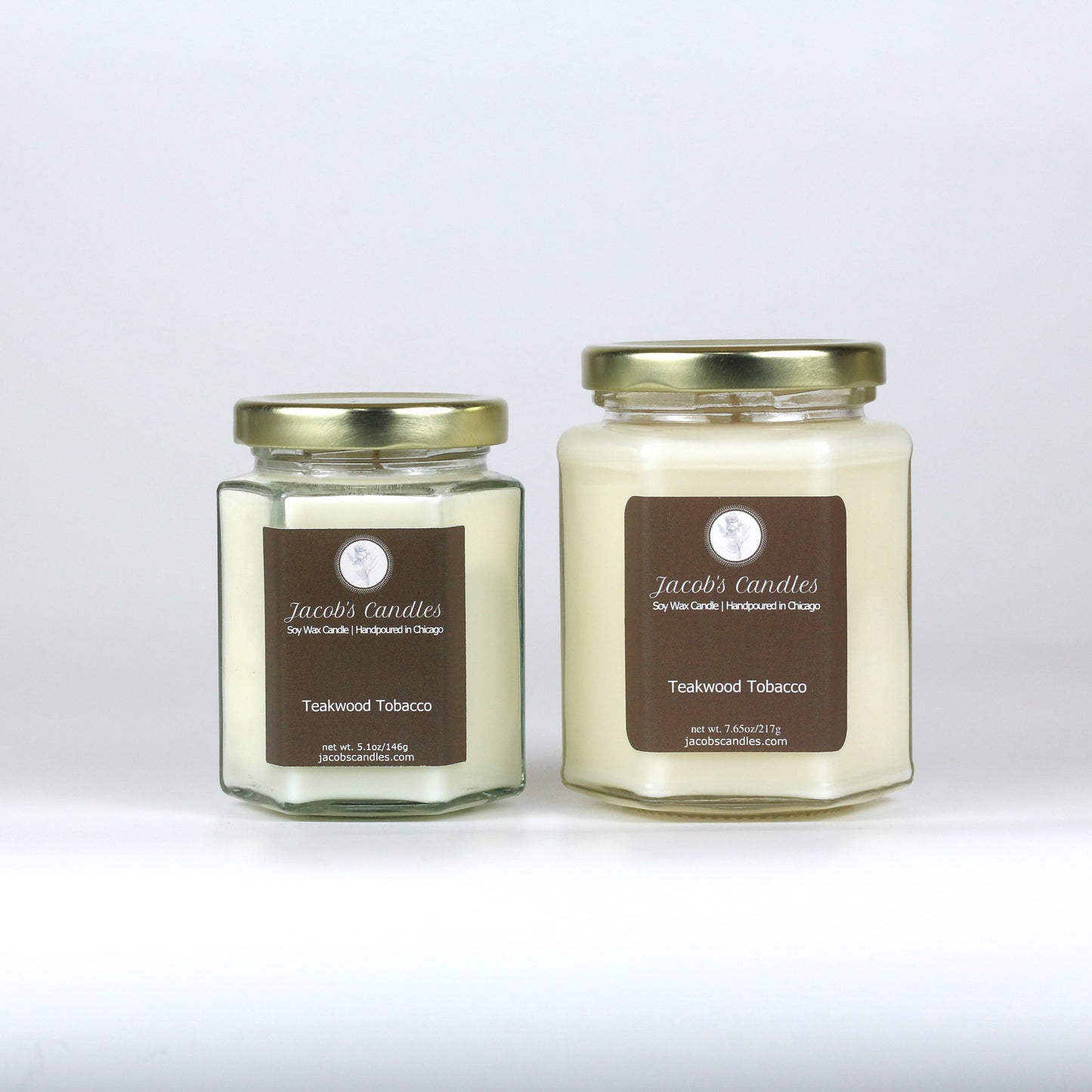 Teakwood Tobacco | Handpoured Soy Wax Candle