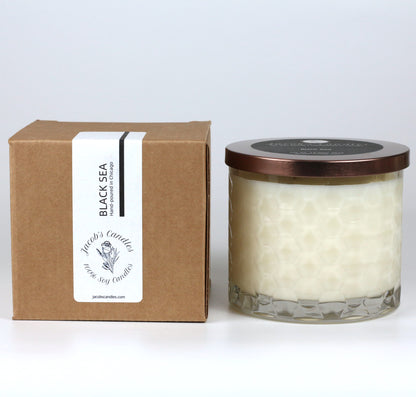 Black Sea | Handpoured 3-Wick Soy Wax Candle