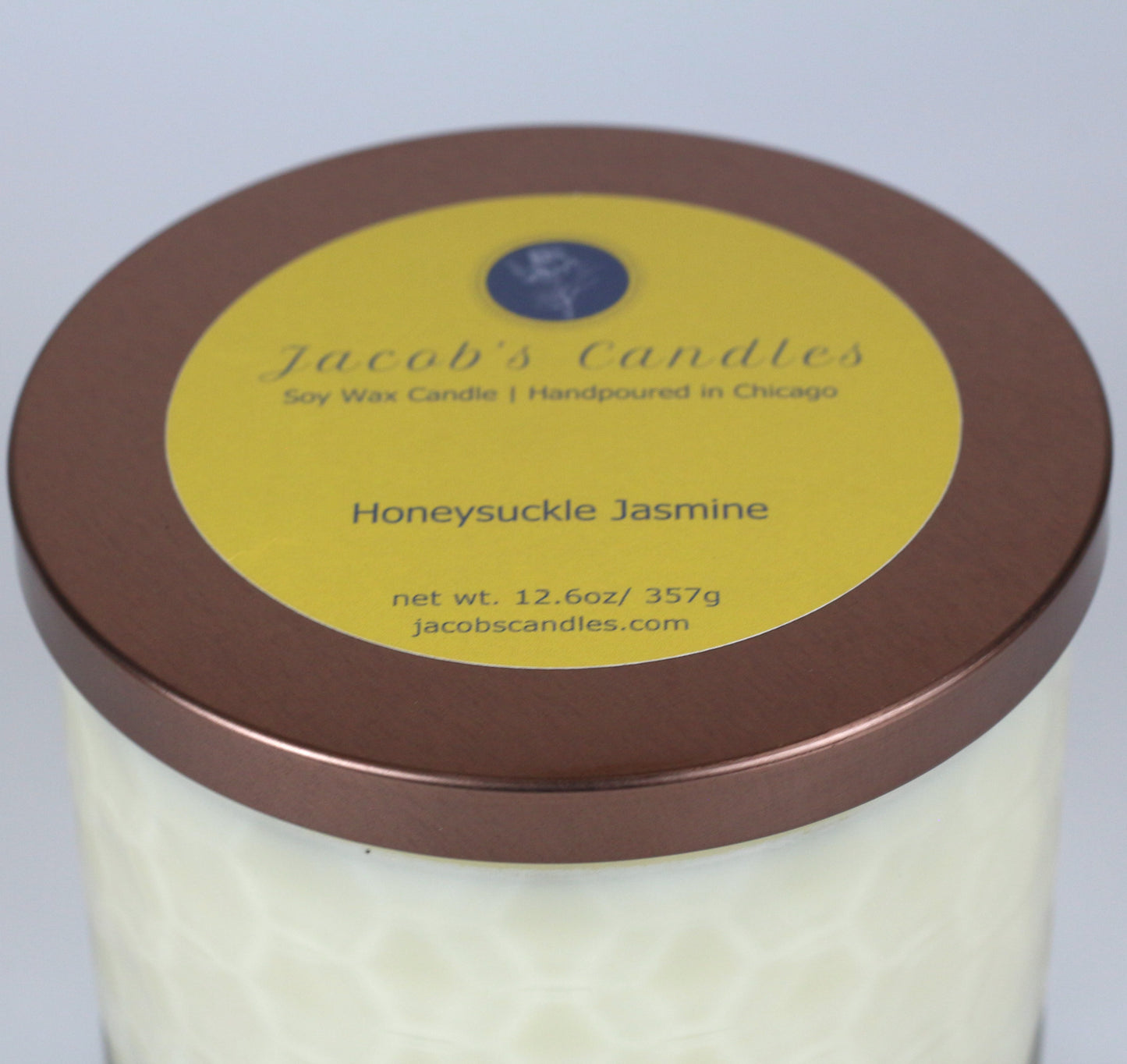 Honeysuckle Jasmine | Handpoured 3-Wick Soy Wax Candle