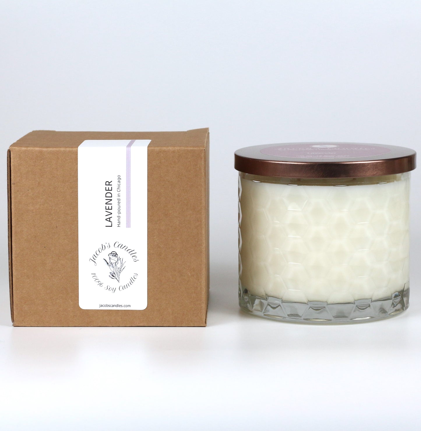 Lavender | Handpoured 3-Wick Soy Wax Candle