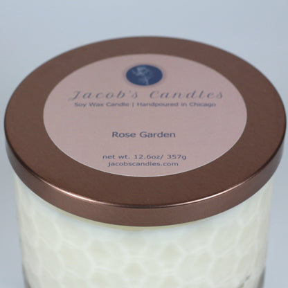 Rose Garden | Handpoured 3-Wick Soy Wax Candle