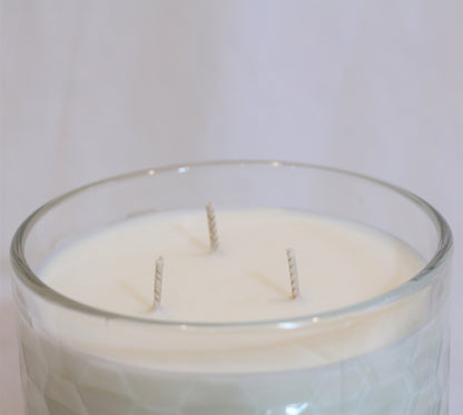 Honeysuckle Jasmine | Handpoured 3-Wick Soy Wax Candle
