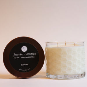 Black Sea | Handpoured 3-Wick Soy Wax Candle