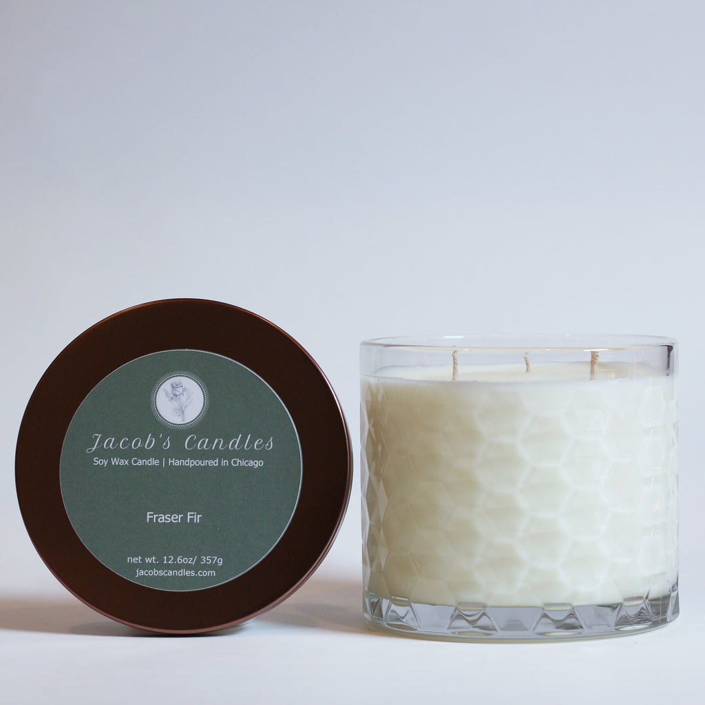 Fraser Fir | Handpoured 3-Wick Soy Wax Candle