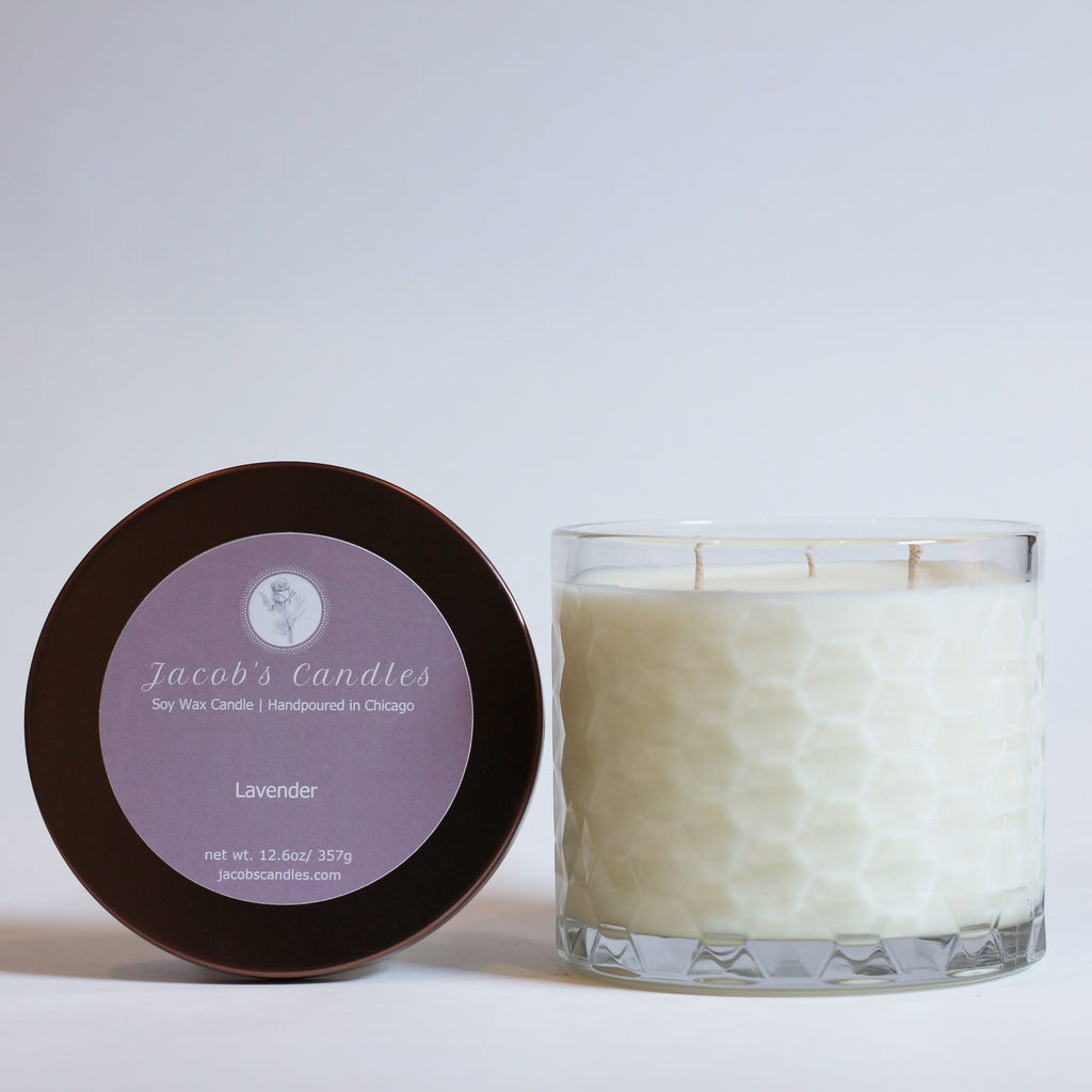 Lavender | Handpoured 3-Wick Soy Wax Candle