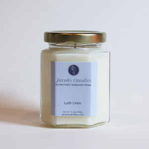 Lush Linen | Handpoured Soy Wax Candle