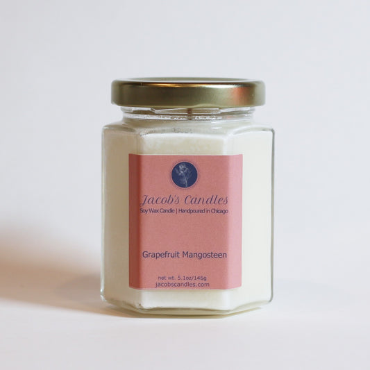 Grapefruit Mangosteen | Handpoured Soy Wax Candle