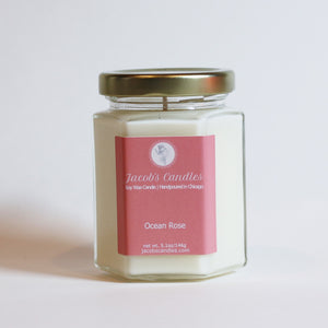 Ocean Rose | Handpoured Soy Wax Candle
